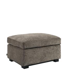 Midtown Ottoman True Brown