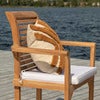 Kenya spisestol teak 2-pakning 