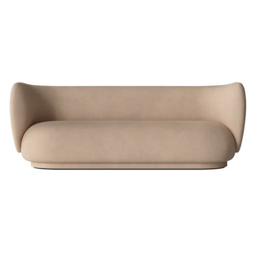 Rico 3-seter sofa Brushed - Sand