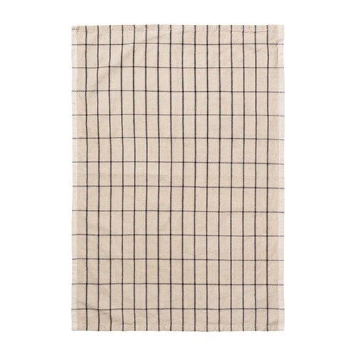 Kjøkkenhåndkle Hale Sand/Black