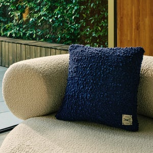 Bobble Pute Blå 45 x 45 cm