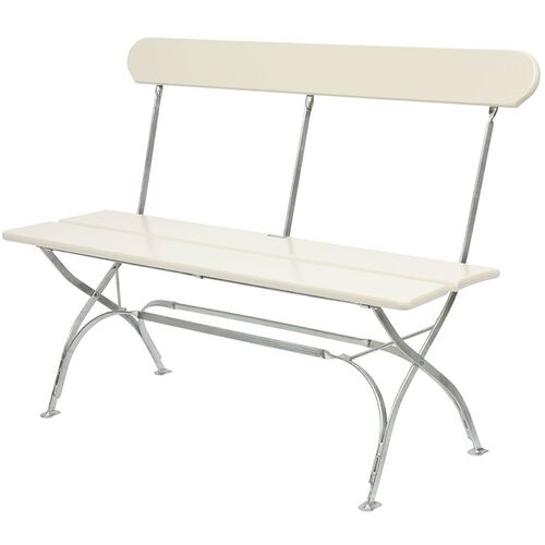 Bryggerisofa hvit eik Grythyttan Stålmöbler