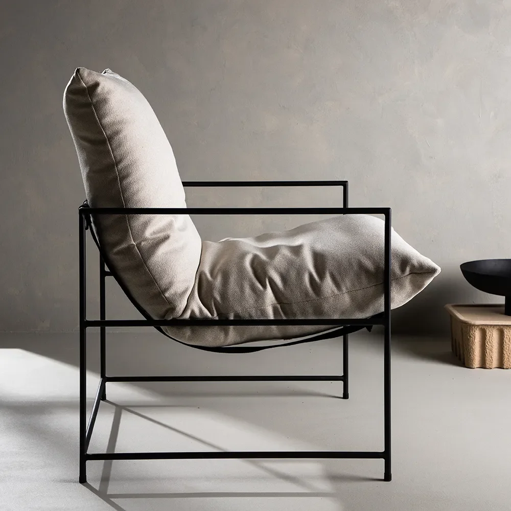 Sedalia Lenestol White Linen 