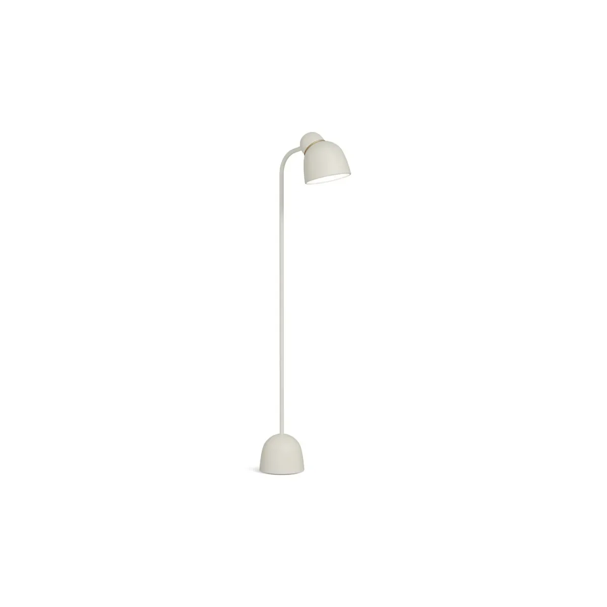 Bird gulvlampe H130 cm metall sand/messing
