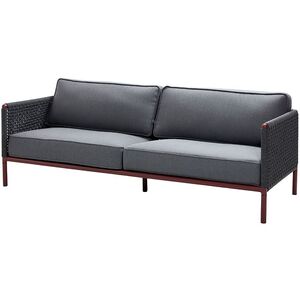 Encore 3-seters sofa  Grey / Bordeaux