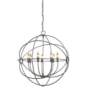 Taklampe Rome Silver 80 cm Artwood