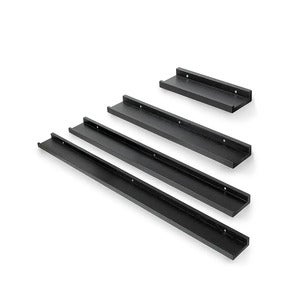 Zitti Bildehylle 120 cm svart