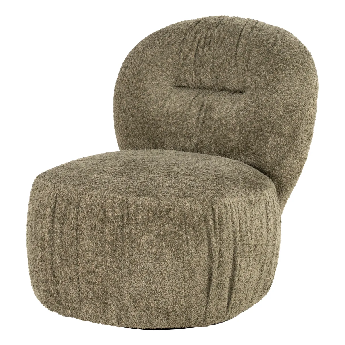 Roux loungestol 72x91x76,5 cm polyester grønn