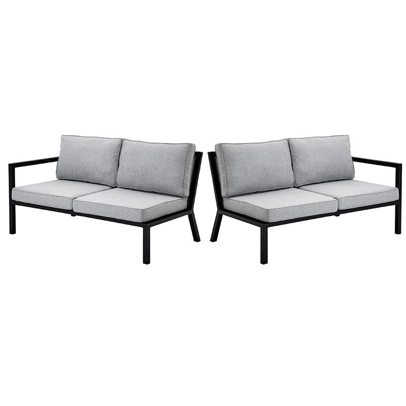 Brafab, Belfort endedel h+v svart/grå Brafab