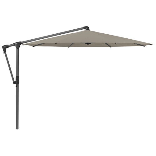 Sunwing Casa fritthengende parasoll 330 cm kat.5 antrasitt aluminium / 611 Sandstone Glatz