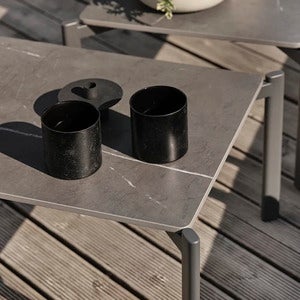 Hallavara salongbord 162 x 112 cm antrasitt Brafab