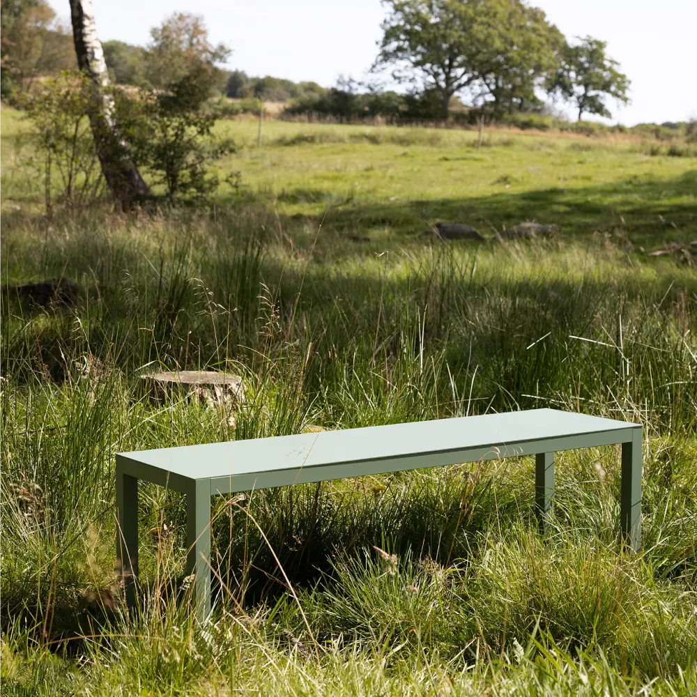 Aria benk sage green