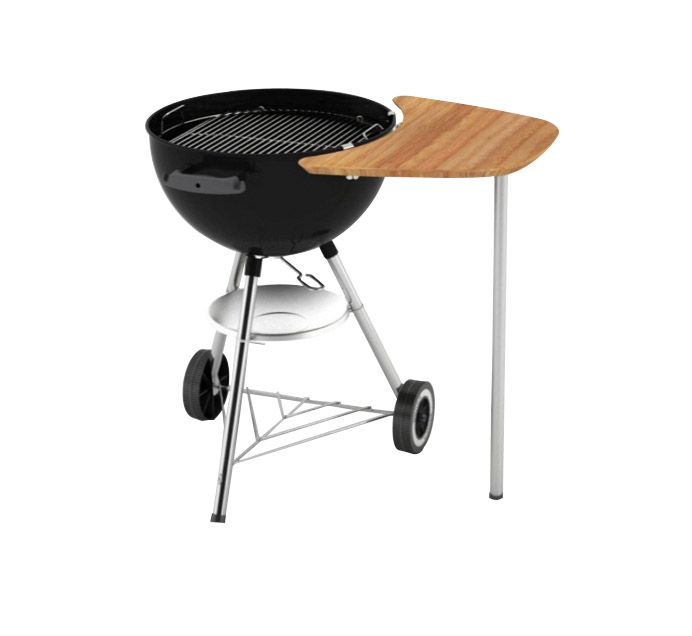 Sidebord til kullgrill bambus Weber