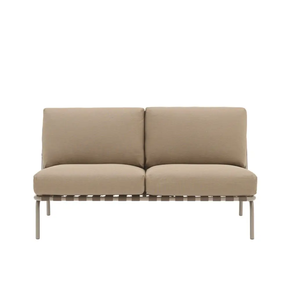 Muuto, Lounge Sofa Settle 2-seater Ribbed Weave 5/Taupe Muuto, Lounge Sofa Settle 2-seater Ribbed Weave 5/Taupe