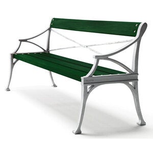 Lessebo sofa natur grønn lakkert furu