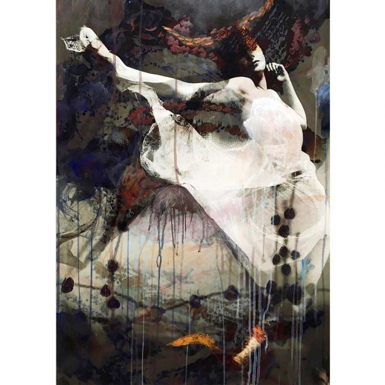 Artwood, Veggdekor Entrapment 100 x 150 cm Artwood