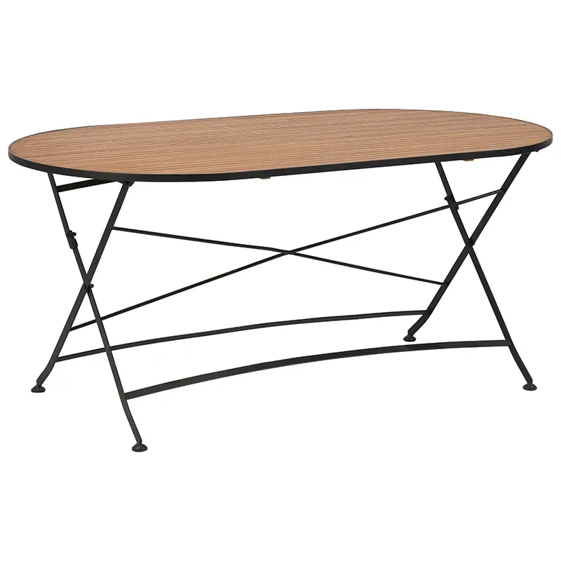 Brafab, Brewer bord 85×160 cm Svart / Teak Brafab, Brewer bord 85×160 cm Svart / Teak