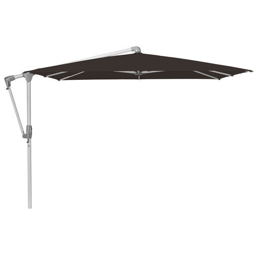 Sunwing Casa fritthengende parasoll 270 X 270 cm kat.5 anodisert alu / 615 Black Glatz