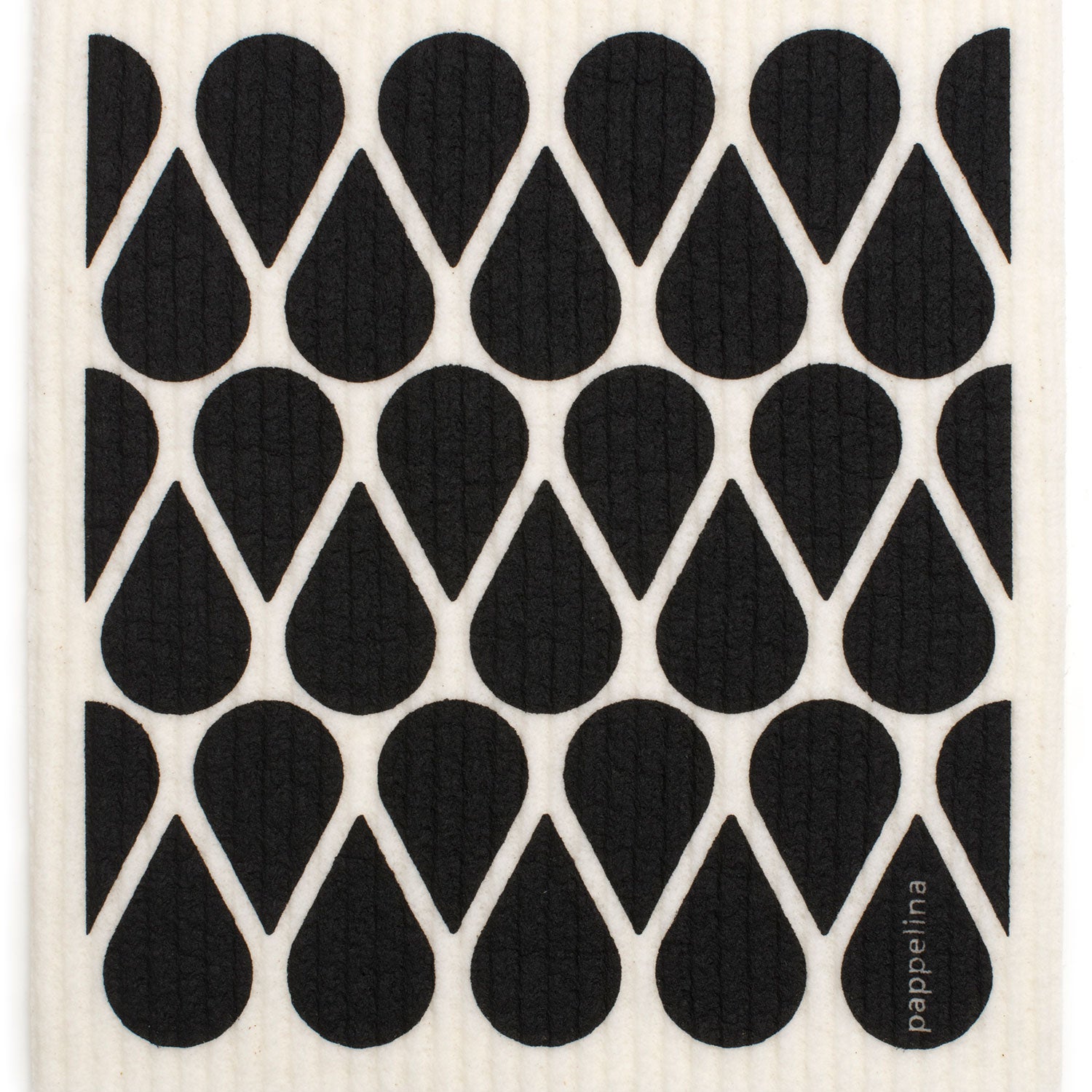 Viskestykke 17x20 cm otis svart