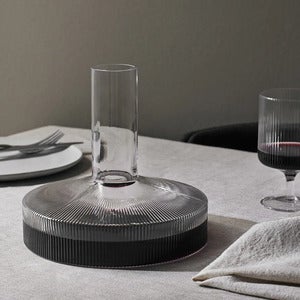 Ripple Vinkaraffel - Clear