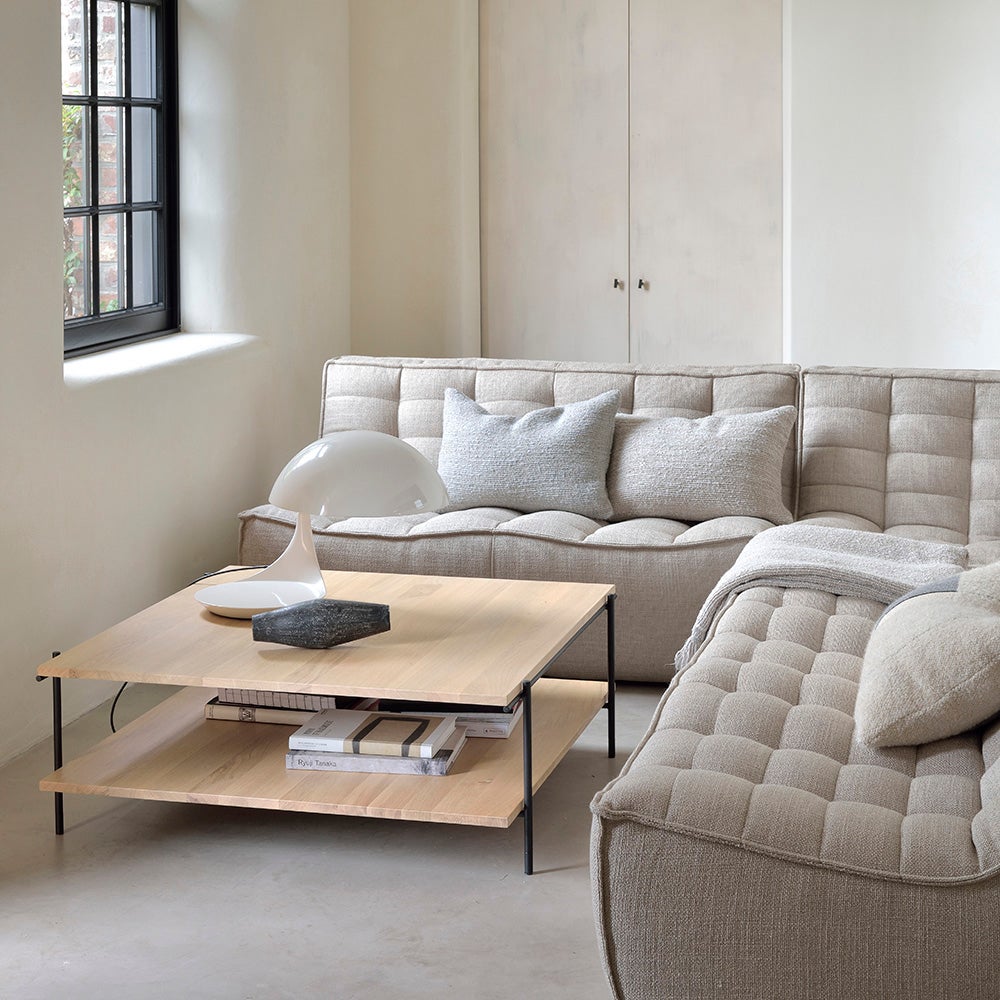 N701 3-seters sofa Beige