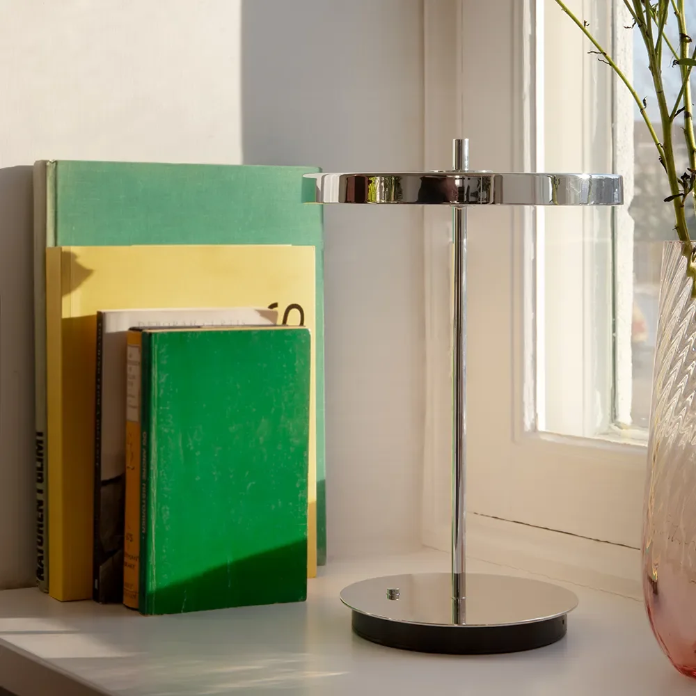 Asteria Move Monochrome Portable lampe Silver