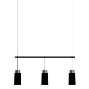 Edge pendellampe Trio Black E27