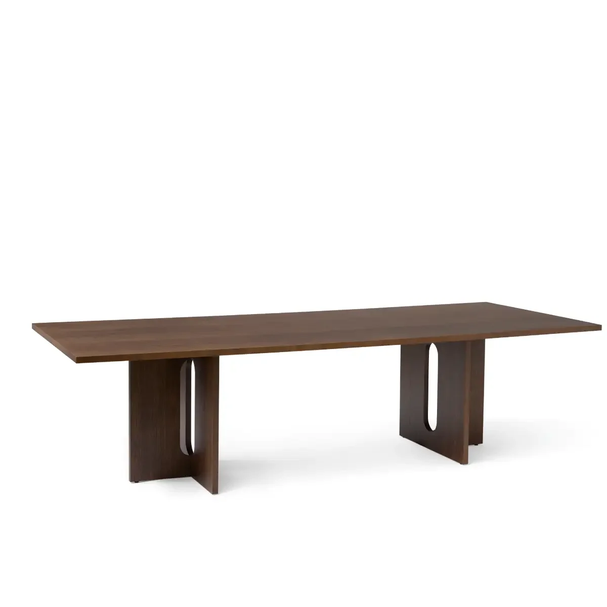 Androgyne spisebord mørk eik - 278 x 109 cm