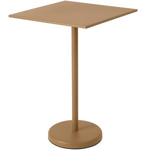 Linear Steel Barbord 70x70 cm Burnt Orange 