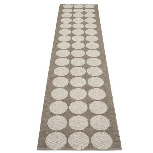 Hugo teppe Walnut/ Linen 70 x 400 cm