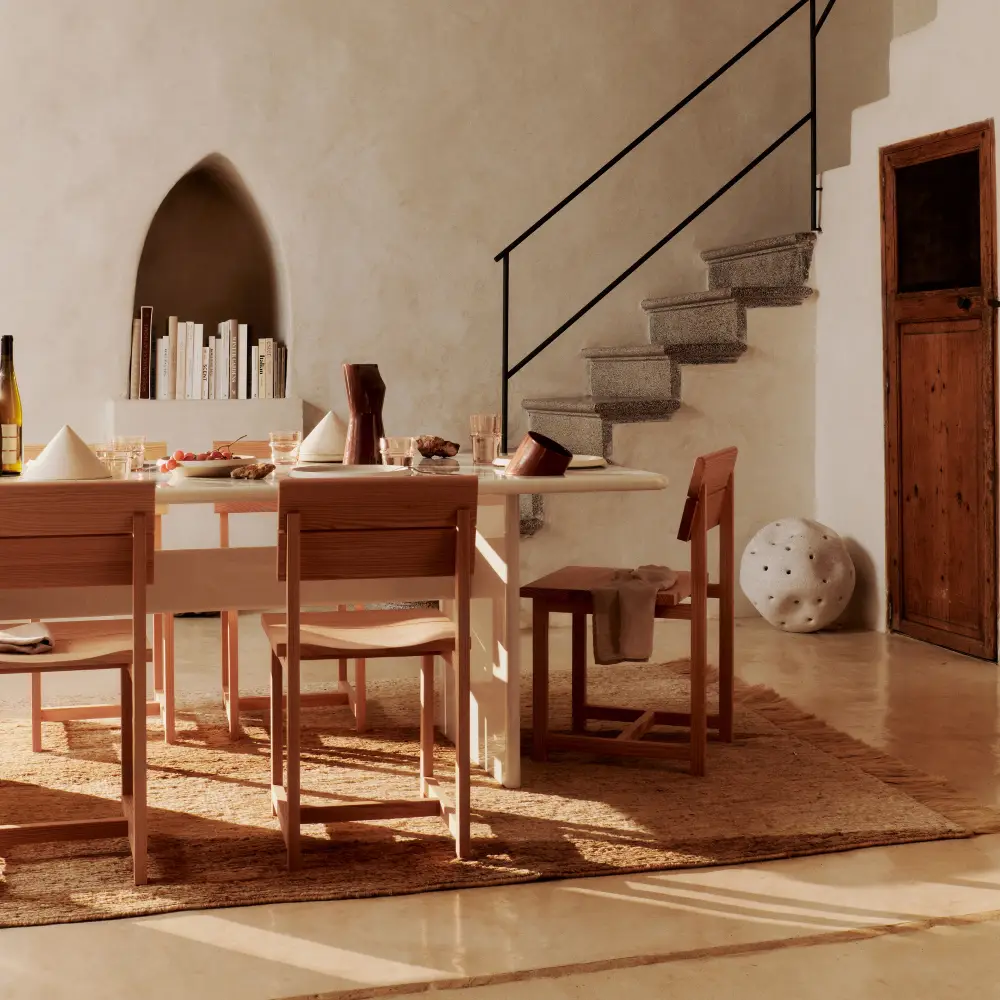 Studie Teppe 200x300 cm- Natural/Off-white