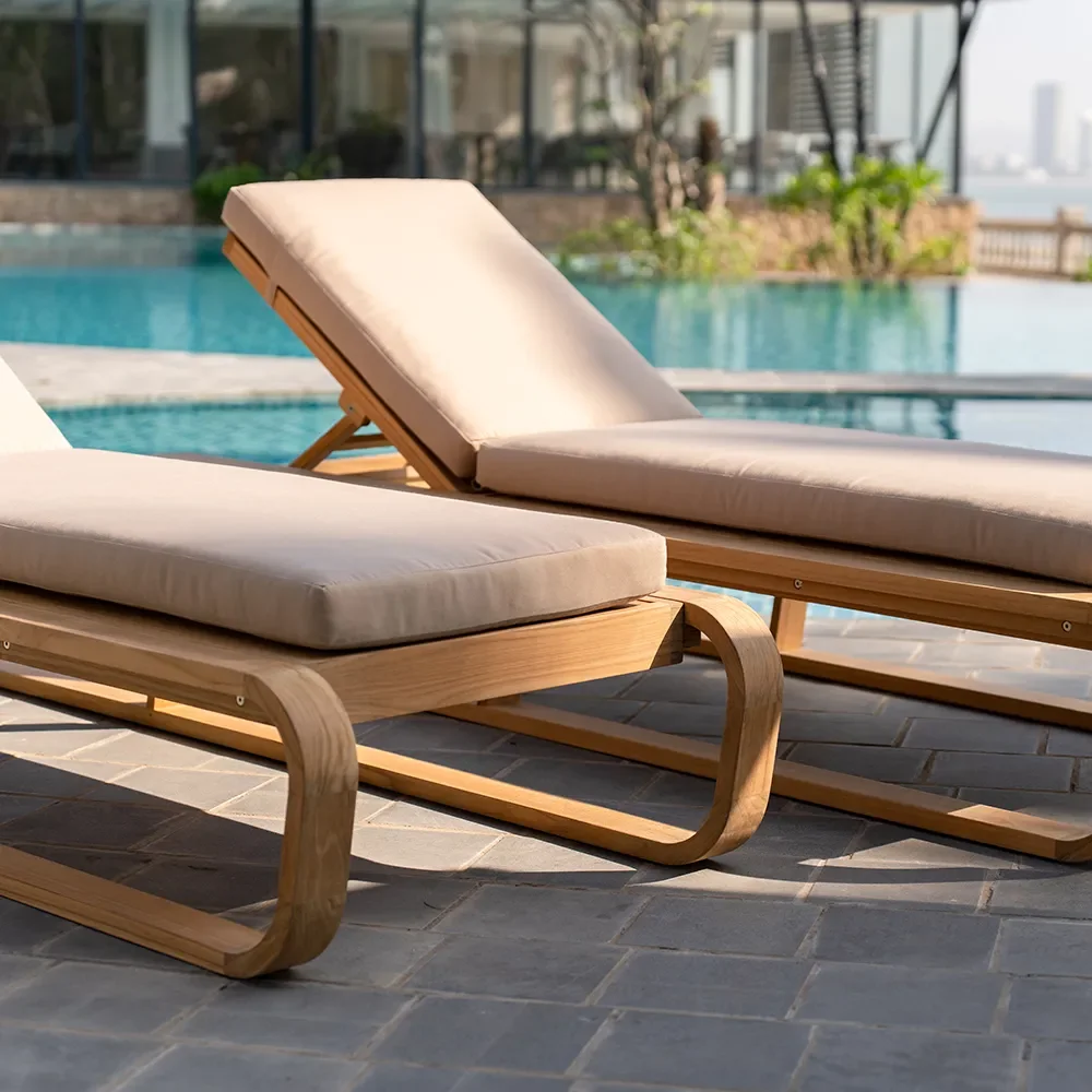 Bålamöllan solseng inkl. pute beige