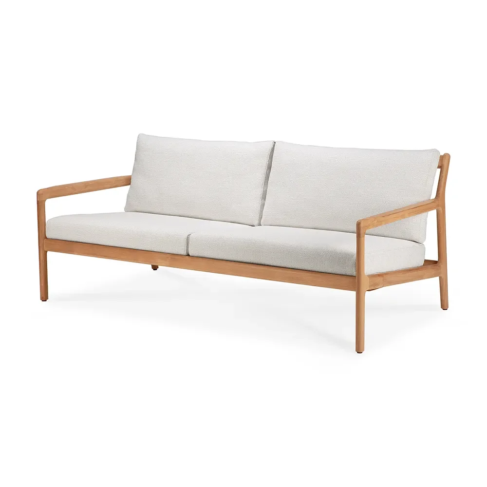 Ethnicraft, Jack 2-seters sofa Teak/Off White