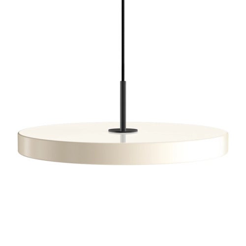 Asteria Plus taklampe Ø43 cm Pearl White/Svart