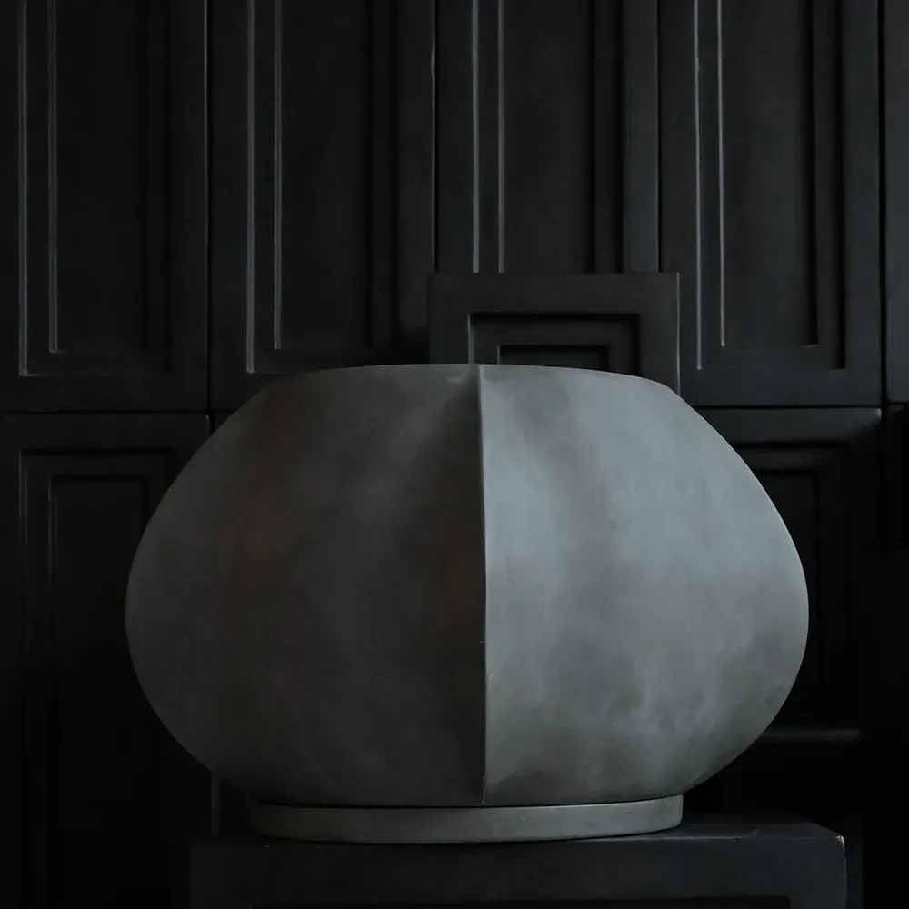 Arket krukke Big - Dark Grey