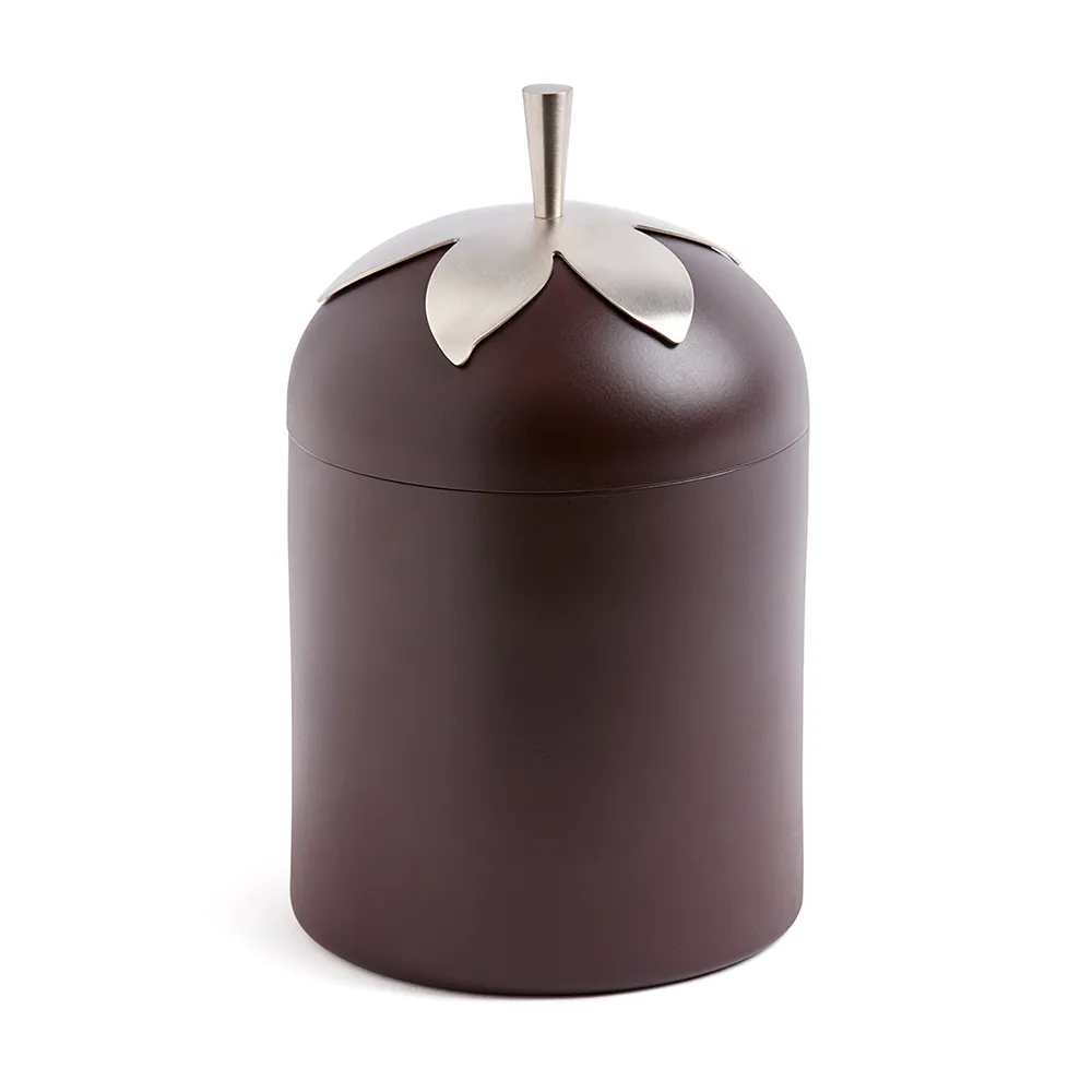 Blad Big Jar Ø12,5xH21,5 cm Rustfritt stål, Förnicklad Messing Klong
