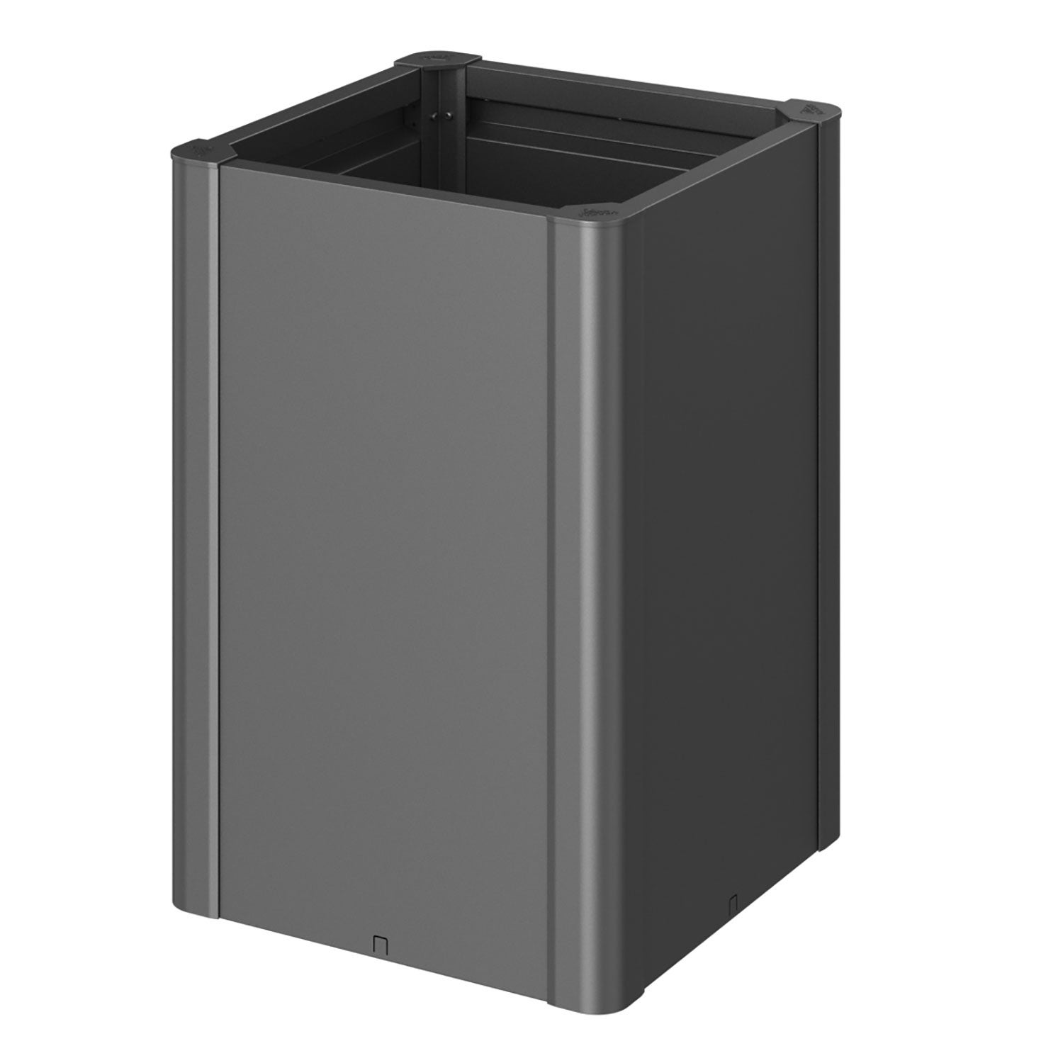 Belvedere plantebed maxi str. 50 metallic mørkegrå Biohort