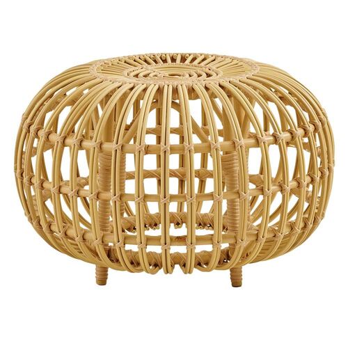 Ottoman Ø65 cm kunstrotting Nature