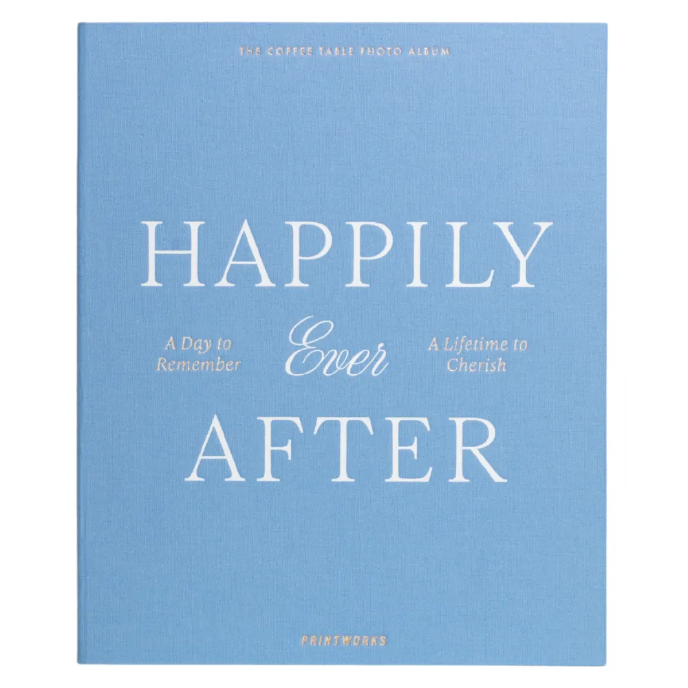 Printworks, Wedding Album - Happily Ever After, Blue