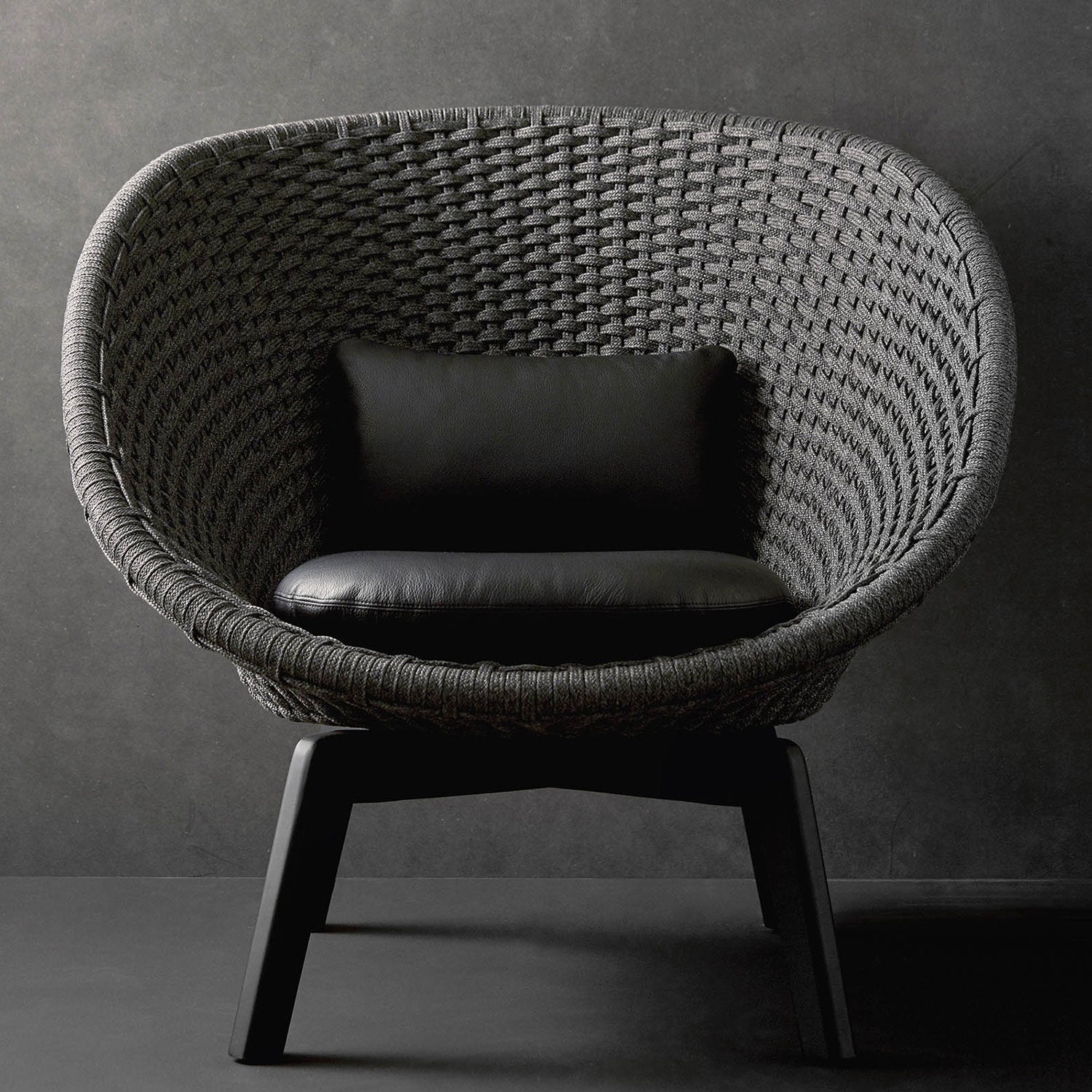 Peacock Loungestol Svart