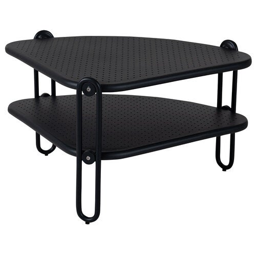 Blixt salongbord 60 x 60 cm svart Brafab