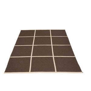 Vevd Teppe Criss Dark Brown 180x260 cm