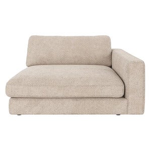 Duncan chaiselong høyre stoff Robin lysegrå