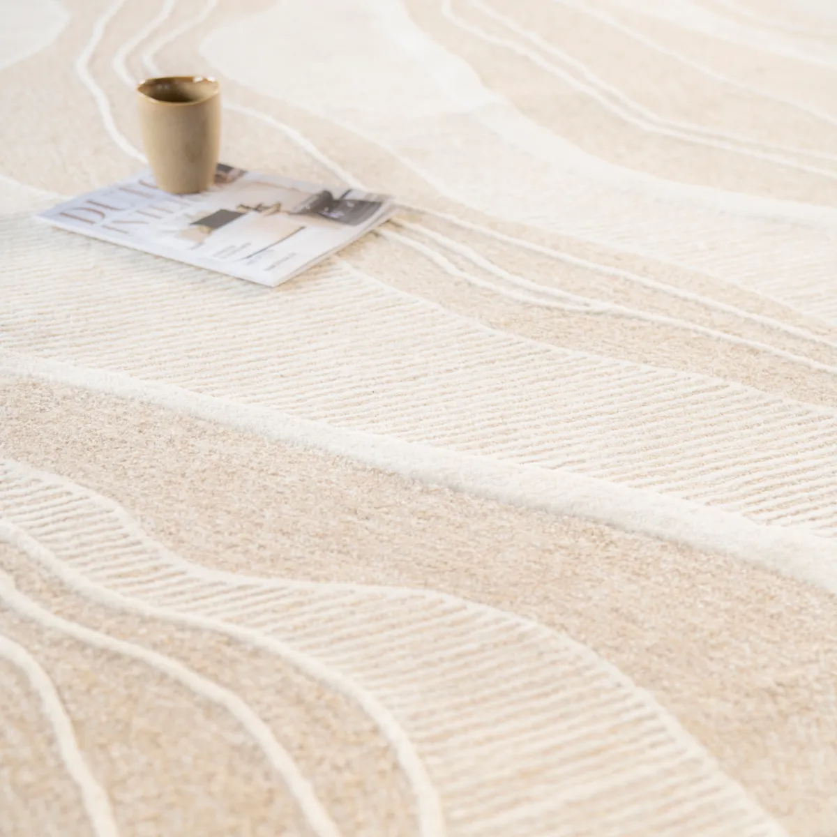 Teppe Soil 190x290 cm Beige