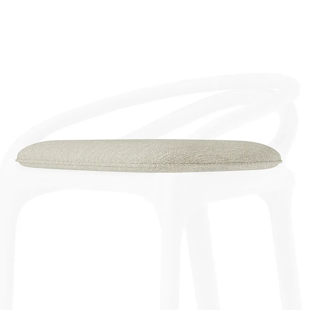 Ethnicraft, Aleta barstolpute - Beige bouclé
