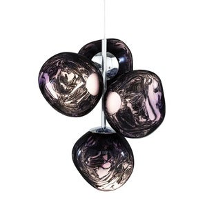 Melt Chandelier Mini Smoke LED