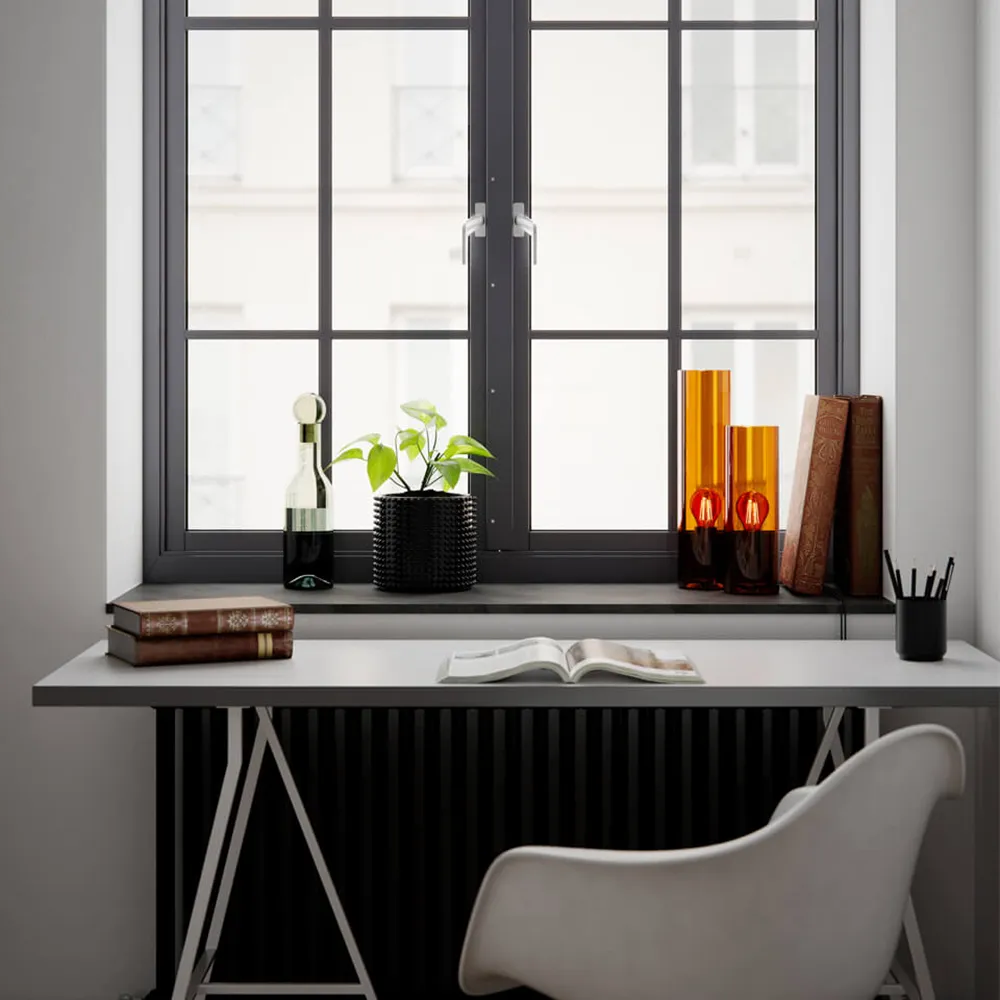 Flake bordlampe 40cm Konjac