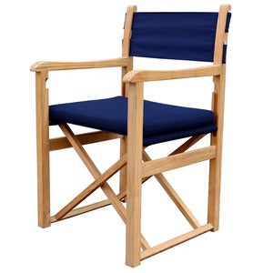 Haväng regissørstol blå