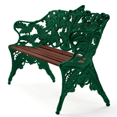 Sofa Classic / g:grønn / v:oljet mah. Byarums Bruk