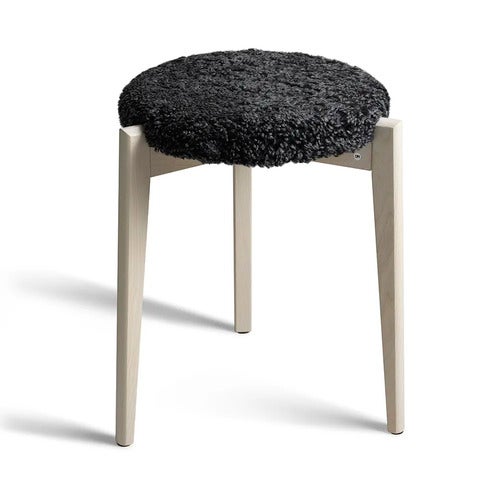 Vinz krakk hvit oljet ask/safeskinn mørkegrå